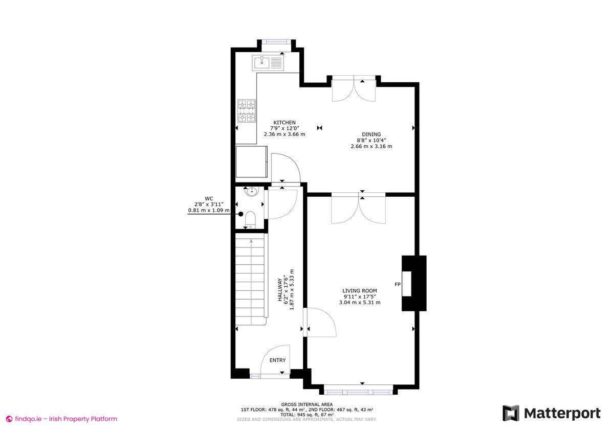 Terraced house for Sale in Balbriggan, Dublin (County)