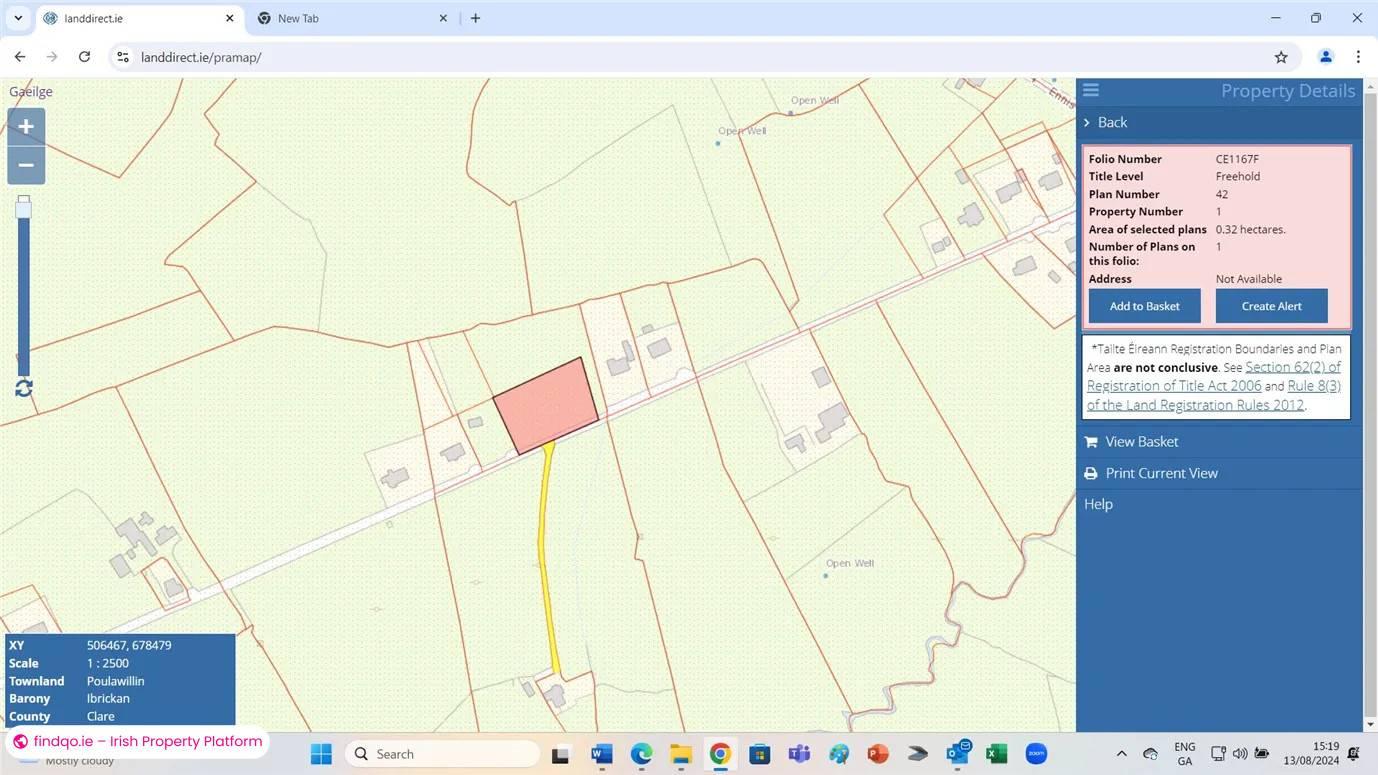 Site for Sale in Ennis, Clare