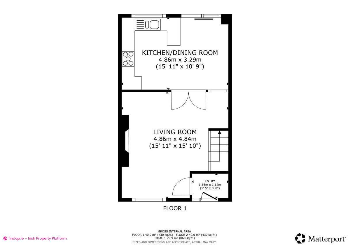 Terraced house for Sale in Swords, Dublin (County)