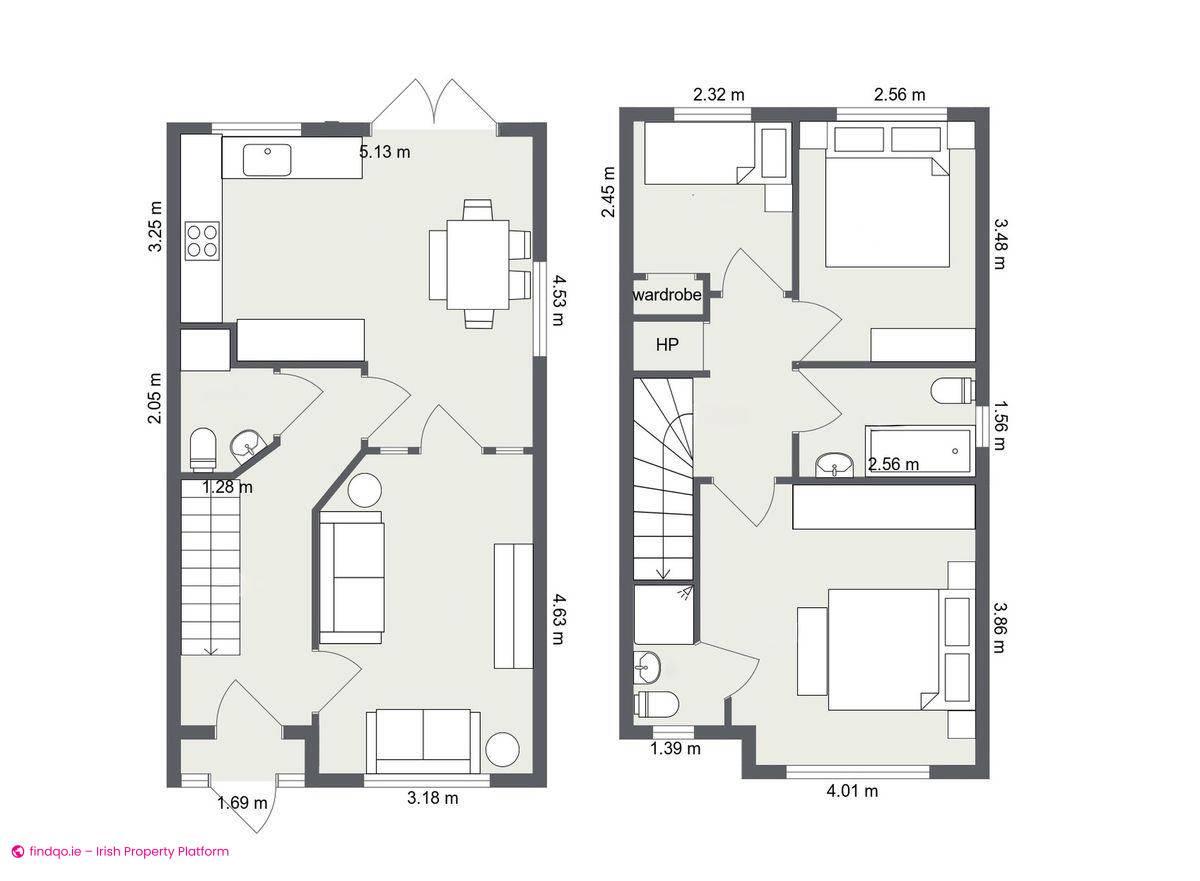 End of terrace house for Sale in Newbridge, Kildare