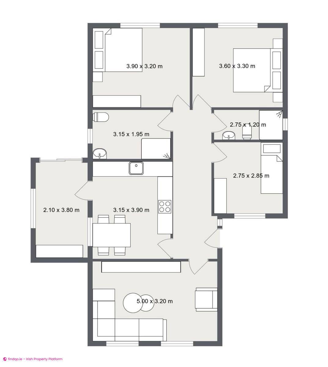 Bungalow for Sale in Naas, Kildare