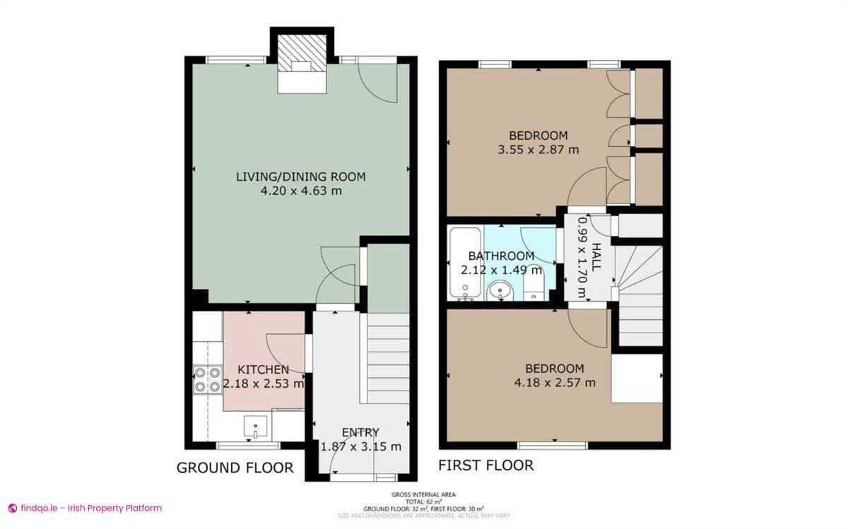 Terraced house for Sale in Gorey, Wexford