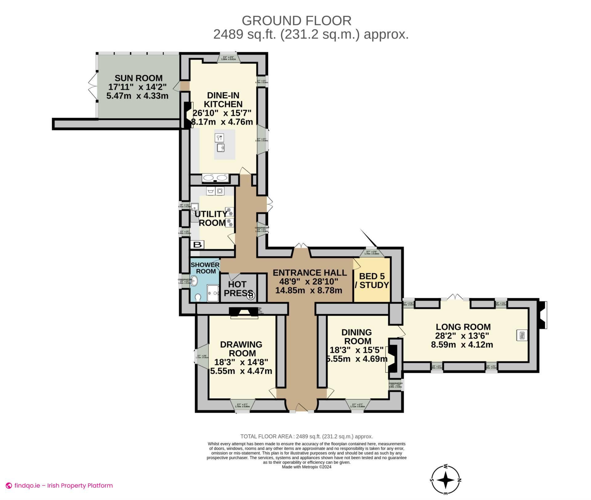 Detached house for Sale in Moneygall, Offaly