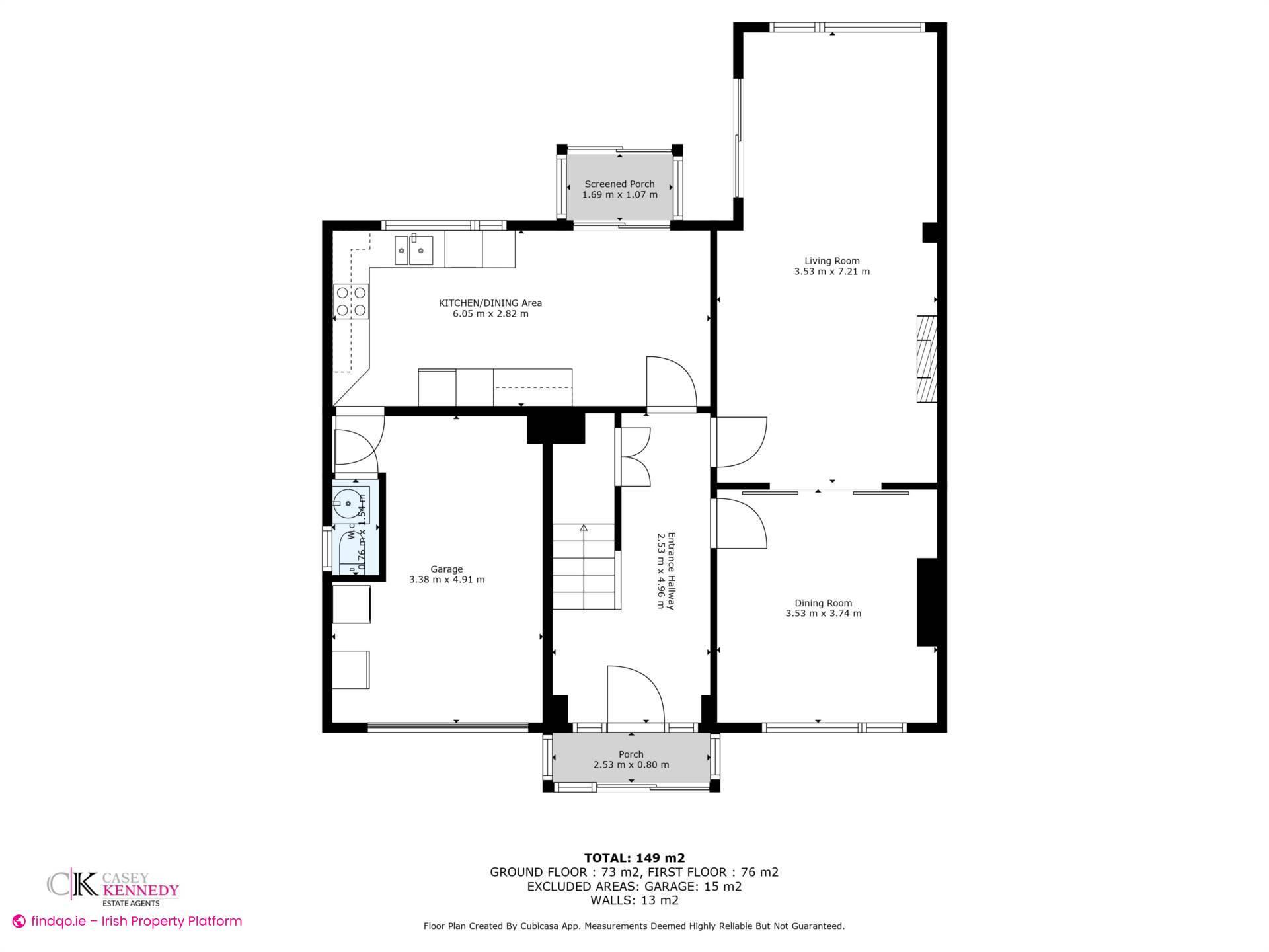Semi-detached house for Sale in Glenageary, Dublin (County)