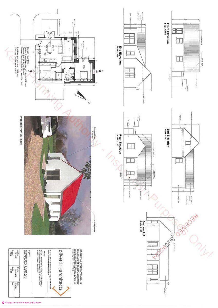 Detached house for Sale in Lixnaw, Kerry