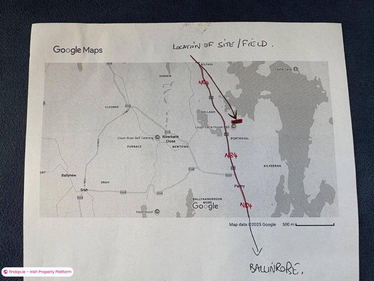 Site for Sale in Claremorris, Mayo