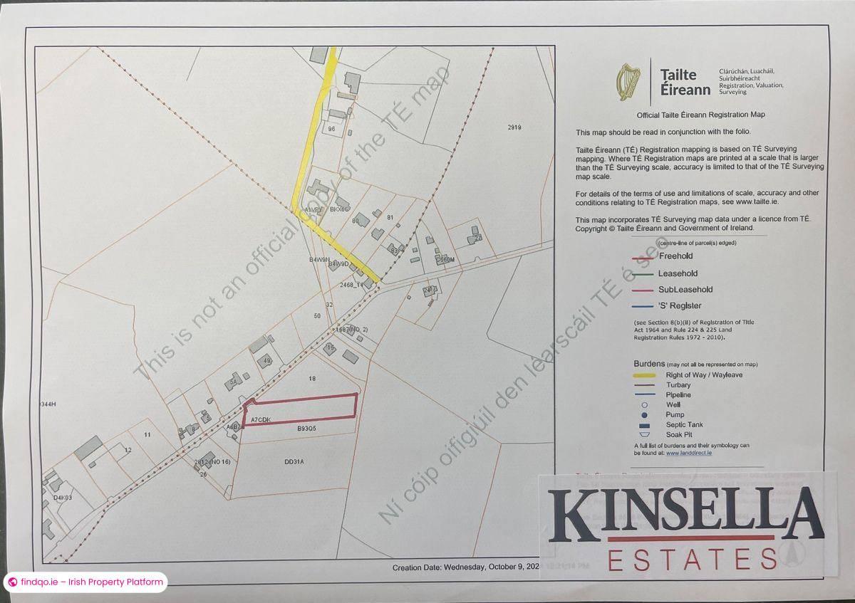 Site for Sale in Carnew, Wicklow
