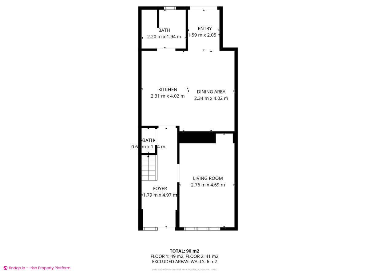 Terraced house for Sale in Mayfield, Cork, T23 N7X0