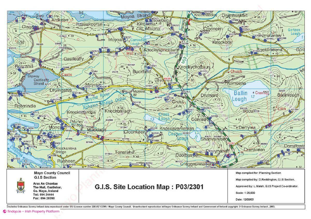 Site for Sale in Kilmeena, Mayo