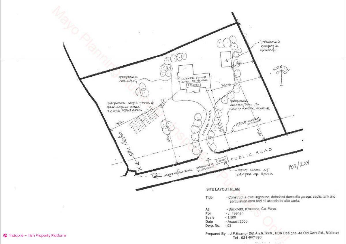 Site for Sale in Kilmeena, Mayo