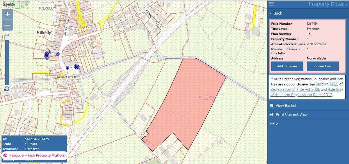 Site for Sale in Kilkelly, Mayo