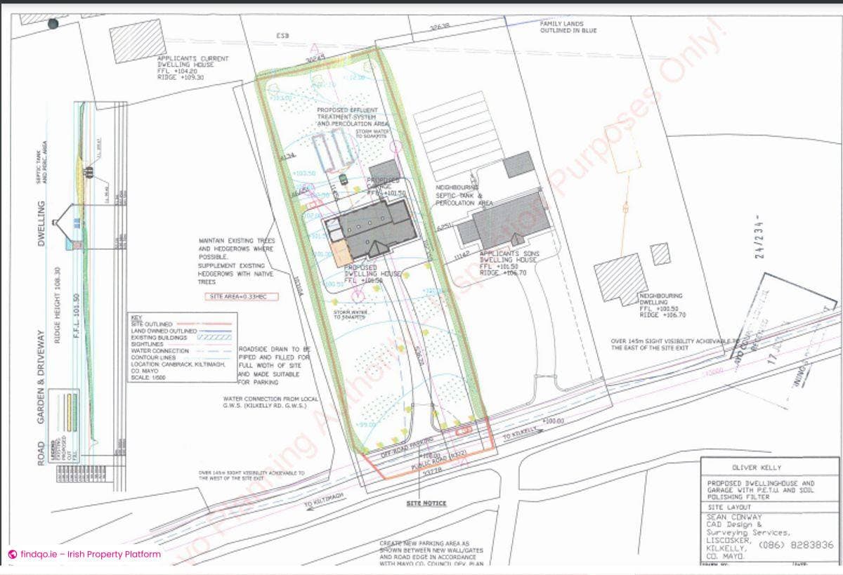 Site for Sale in Kiltimagh, Mayo