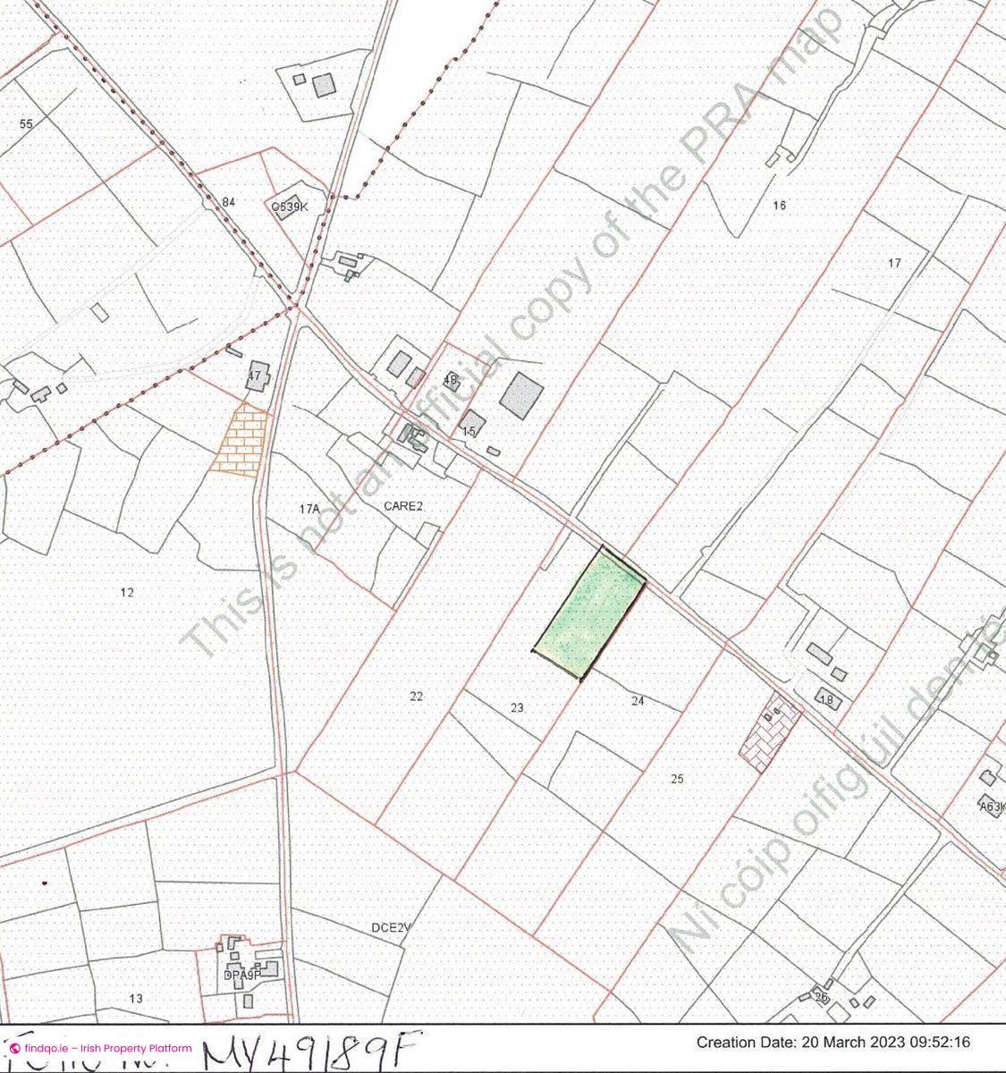 Site for Sale in Kilkelly, Mayo