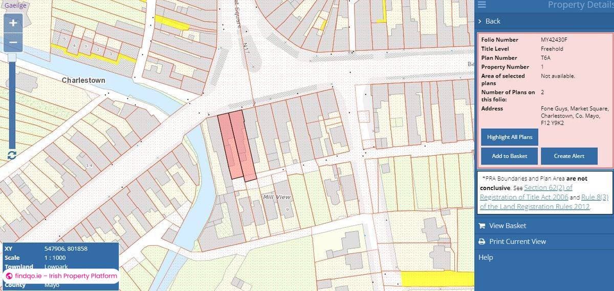 Retail Unit for Sale in Charlestown, Mayo