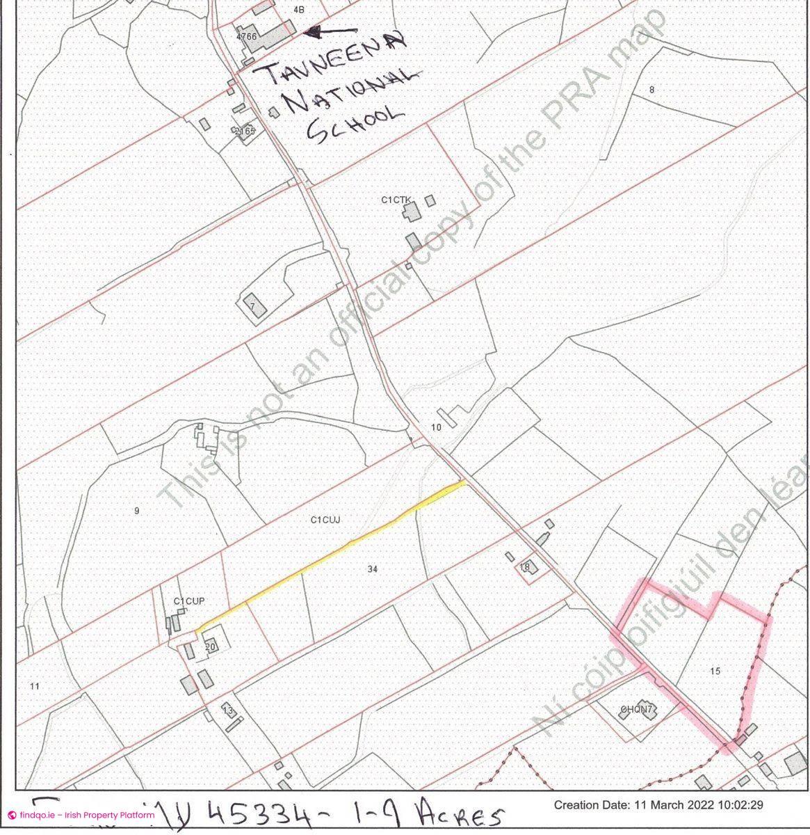Agricultural Land for Sale in Charlestown, Mayo