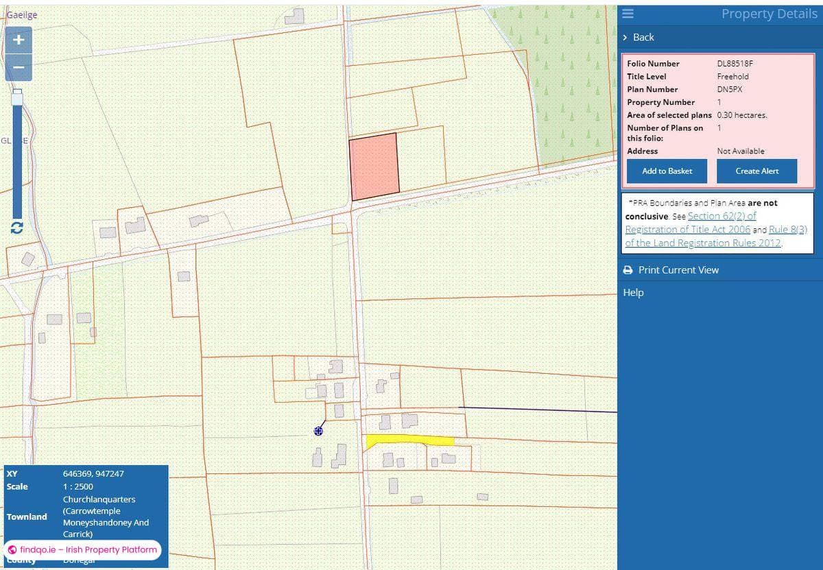 Agricultural Land for Sale in Carndonagh, Donegal