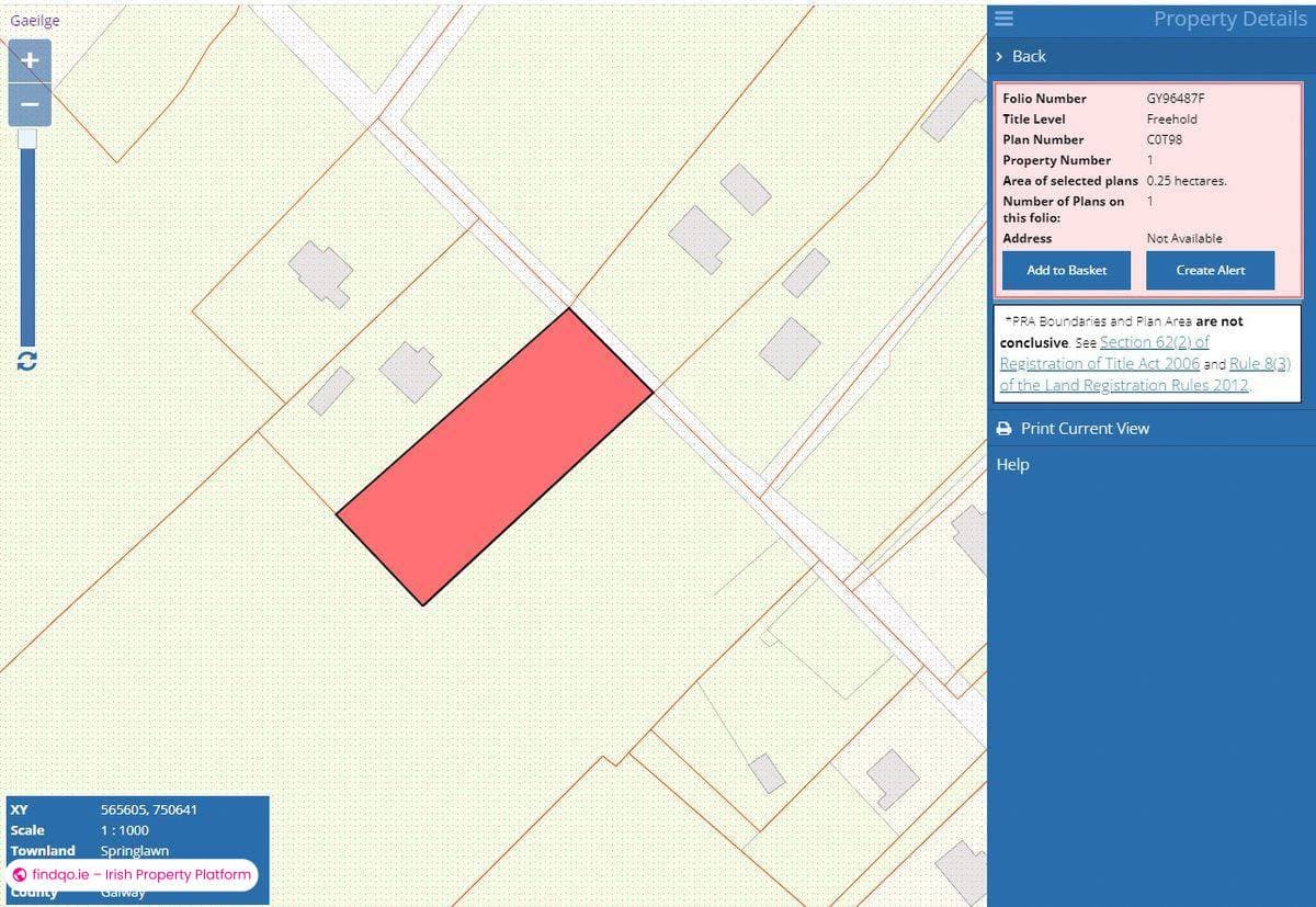 Development Land for Sale in Mountbellew, Galway