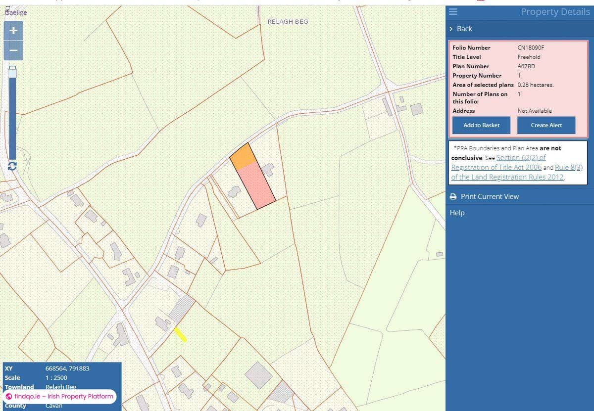 Development Land for Sale in Bailieborough, Cavan
