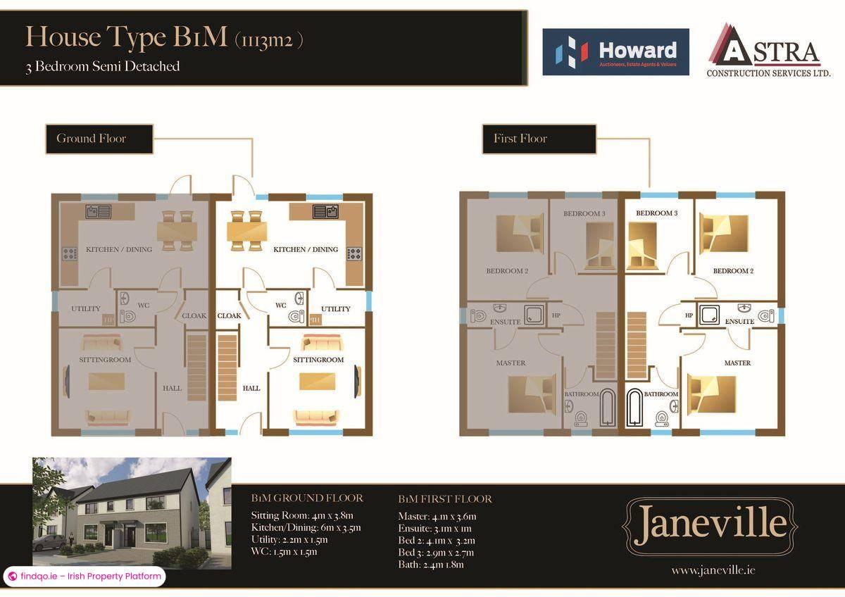 Semi-detached house for Sale in Carrigaline, Cork