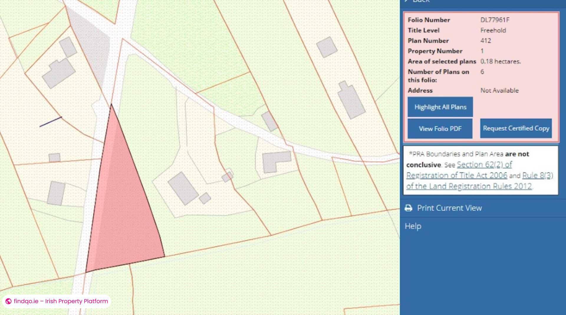 Site for Sale in Derrybeg, Donegal