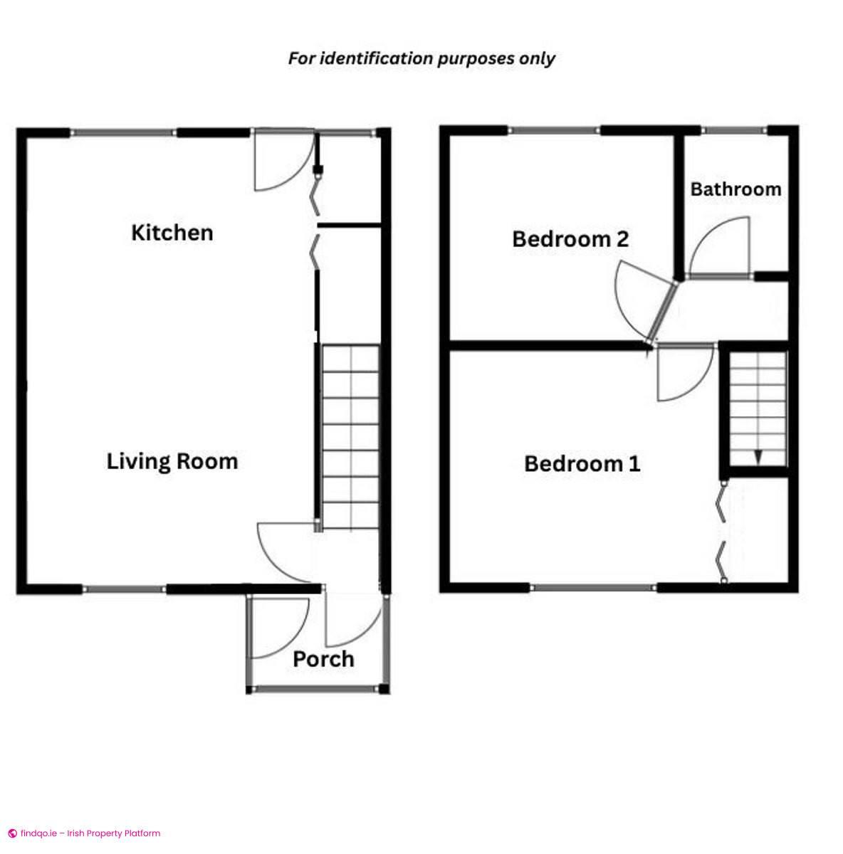 End of terrace house for Sale in Howth, Dublin (County)