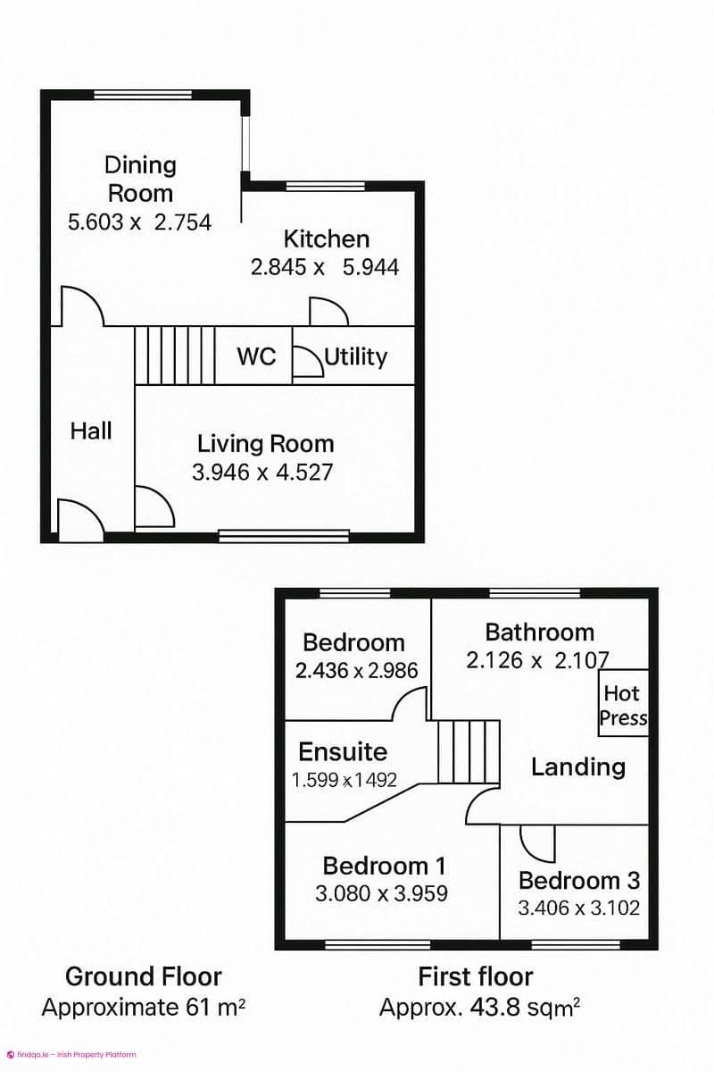 Semi-detached house for Sale in Lucan, Dublin (County)