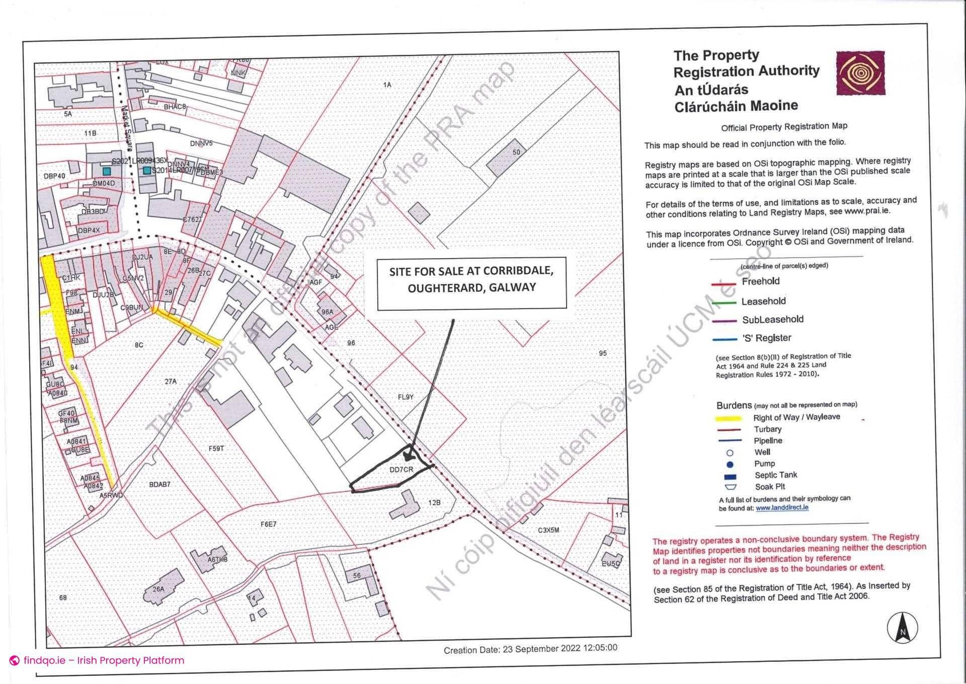Commercial Site for Sale in Oughterard, Galway
