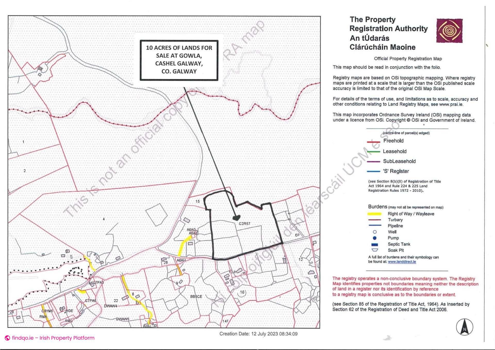 Agricultural Land for Sale in Cashel, Donegal