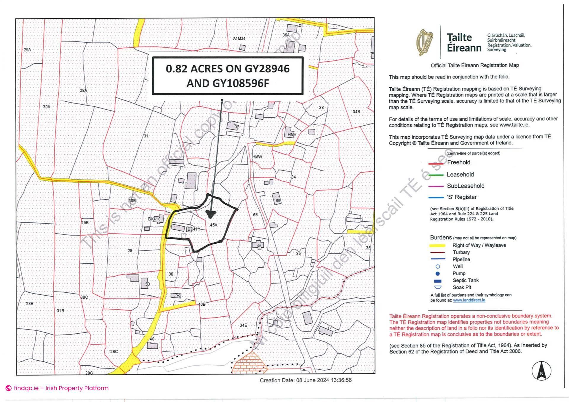 Commercial Site for Sale in Tooreen, Bealadangan, Co. Galway