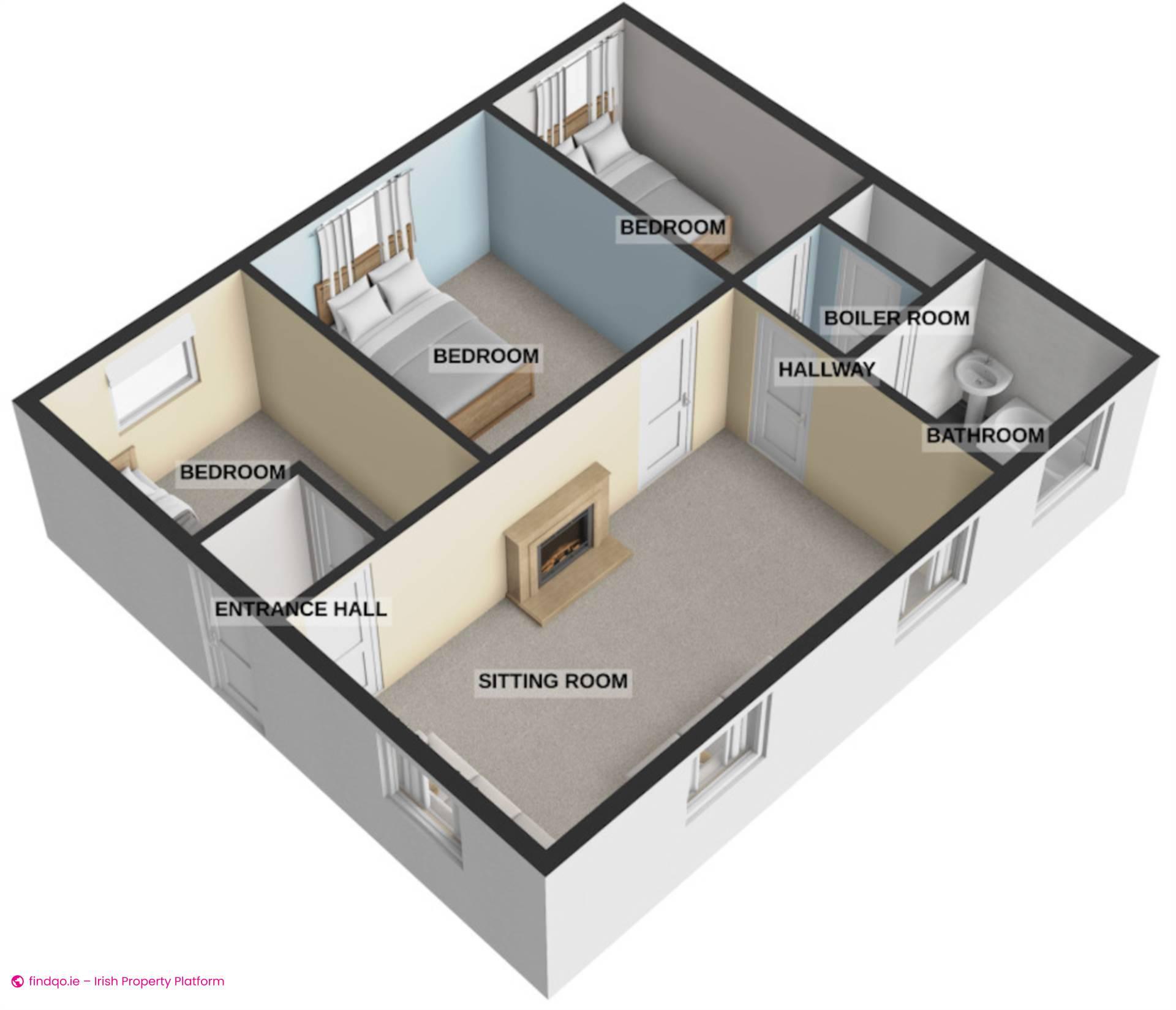Detached house for Sale in Kincasslagh, Donegal