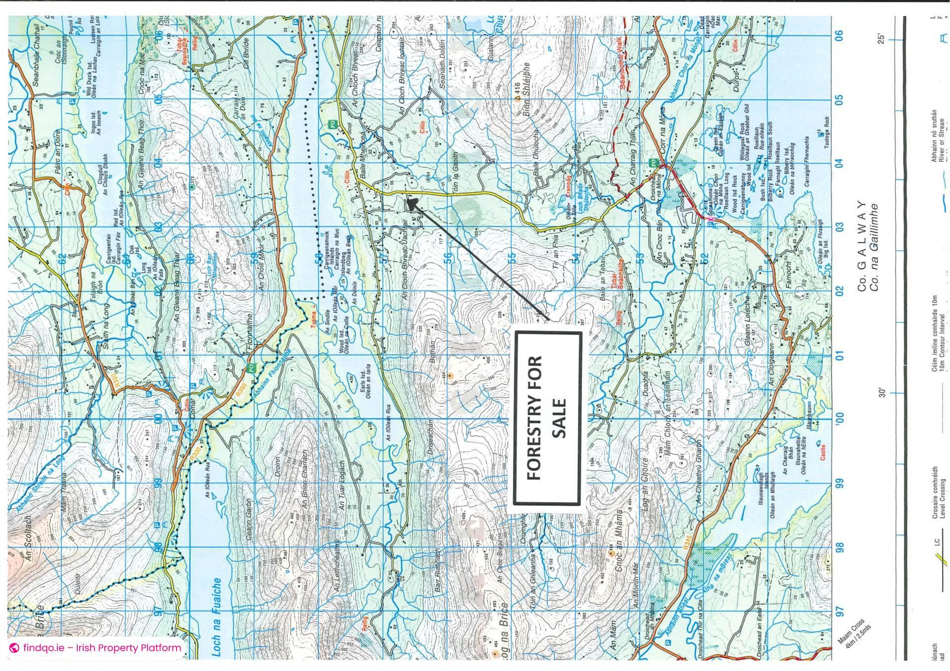 Agricultural Land for Sale in Cornamona, Galway