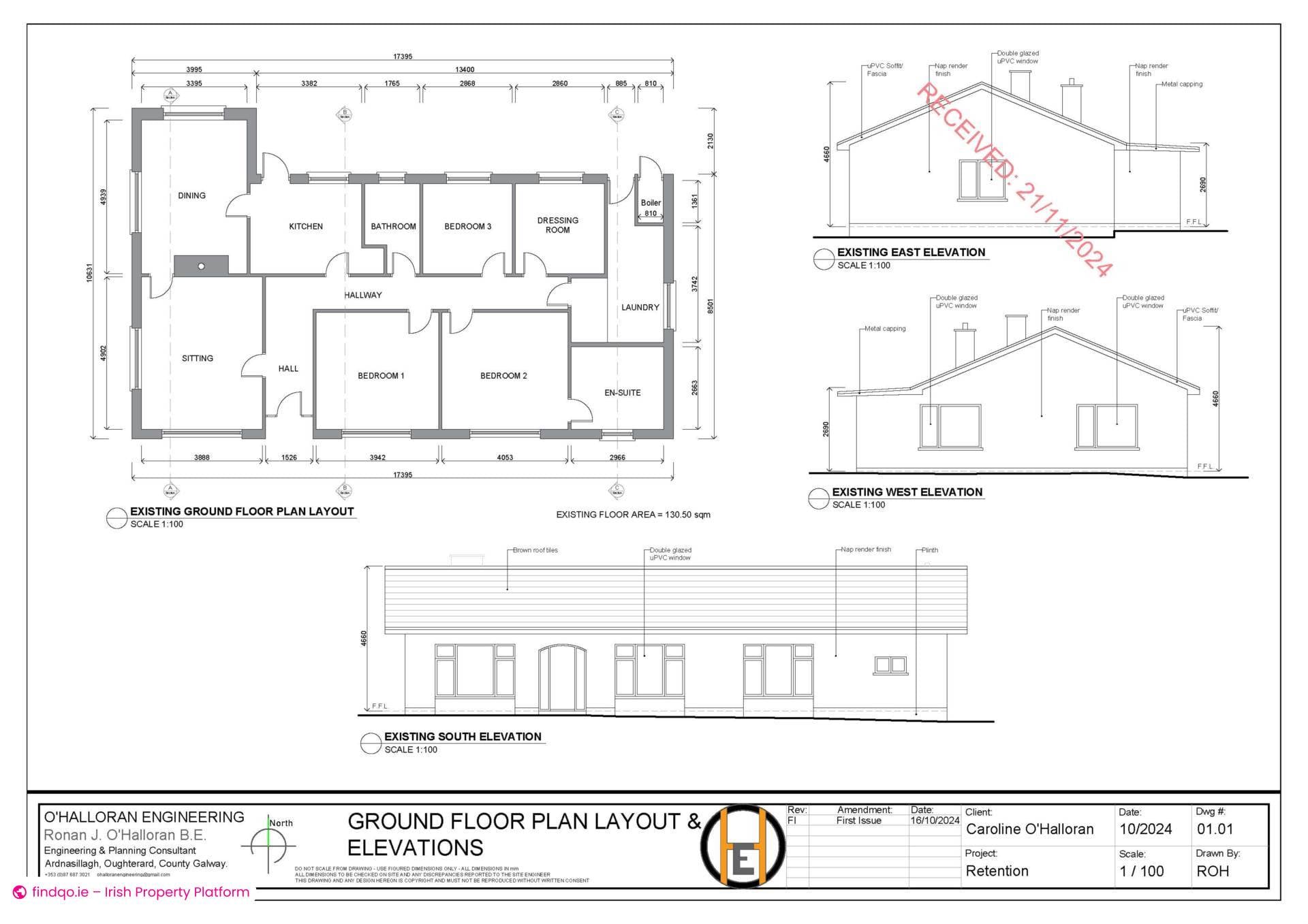 Detached house for Sale in Oughterard, Galway, H91 F66V