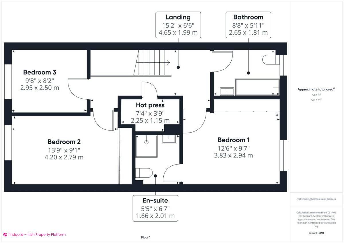 Terraced house for Sale in Lucan, Dublin (County)