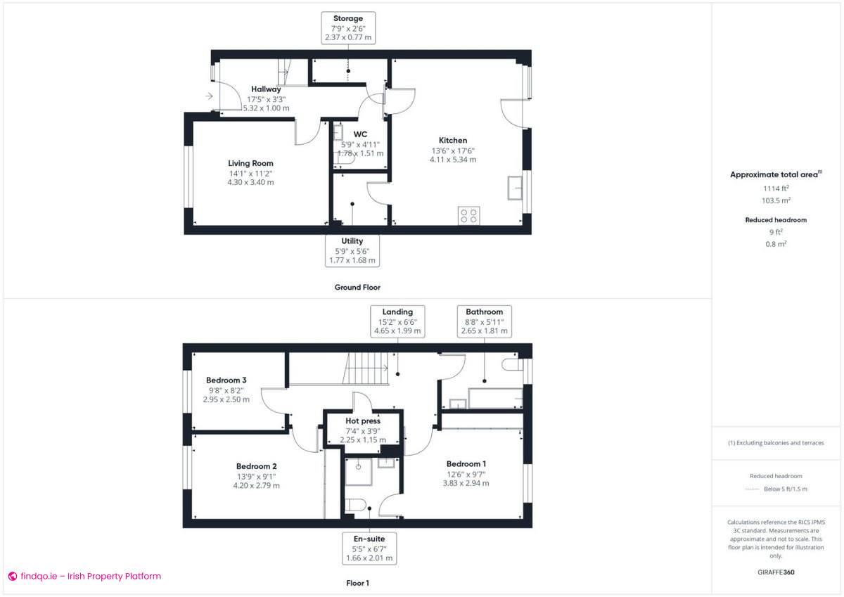 Terraced house for Sale in Lucan, Dublin (County)