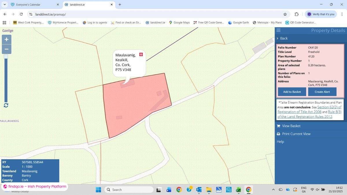 Detached house for Sale in Kealkill, Cork