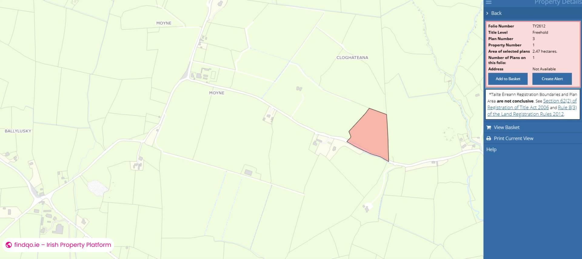 Agricultural Land for Sale in Drangan, Tipperary