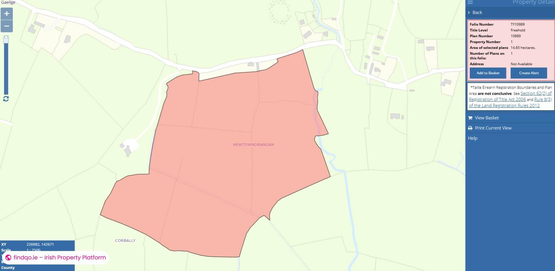 Agricultural Land for Sale in Drangan, Tipperary