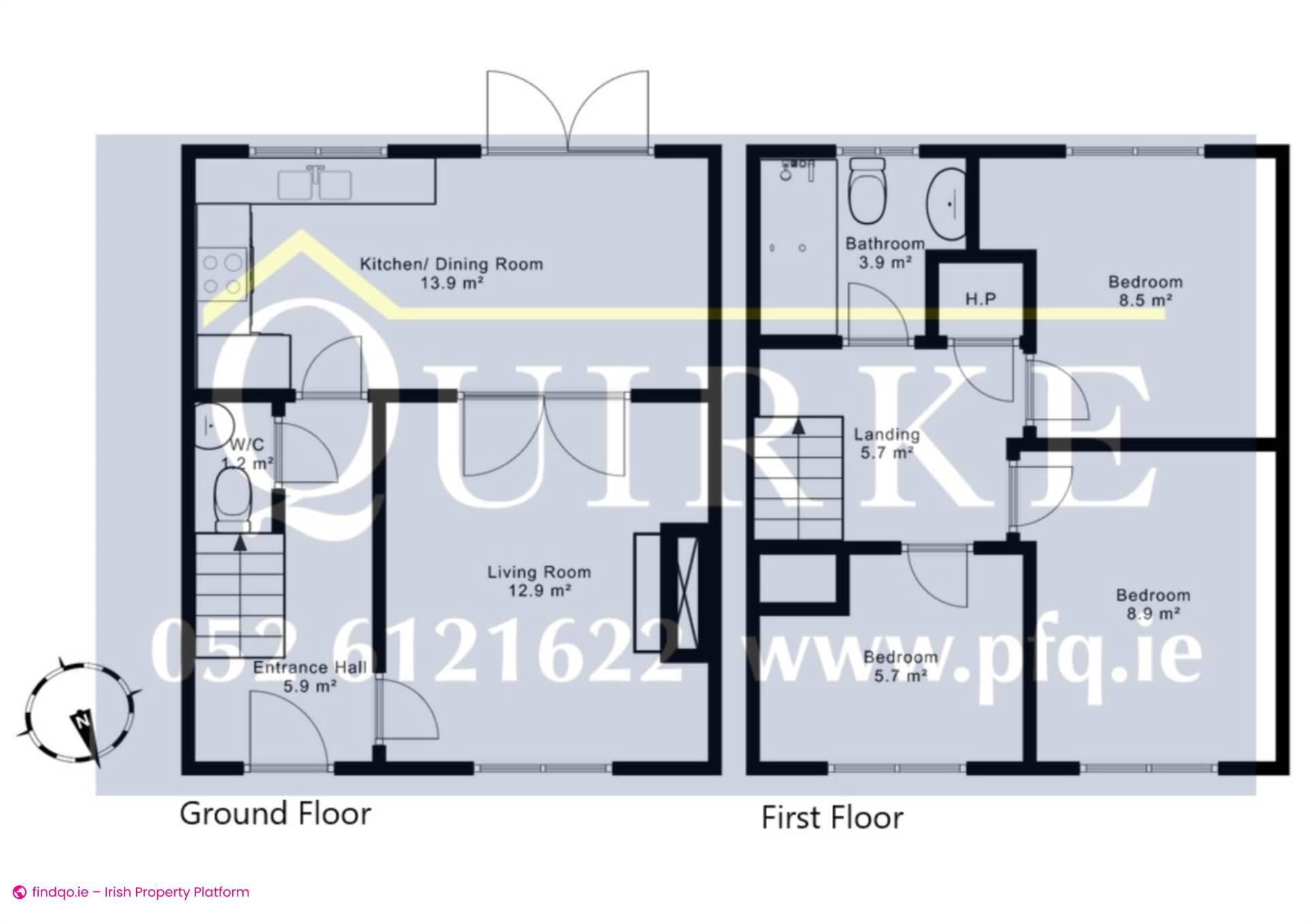 Semi-detached house for Sale in Clonmel, Tipperary