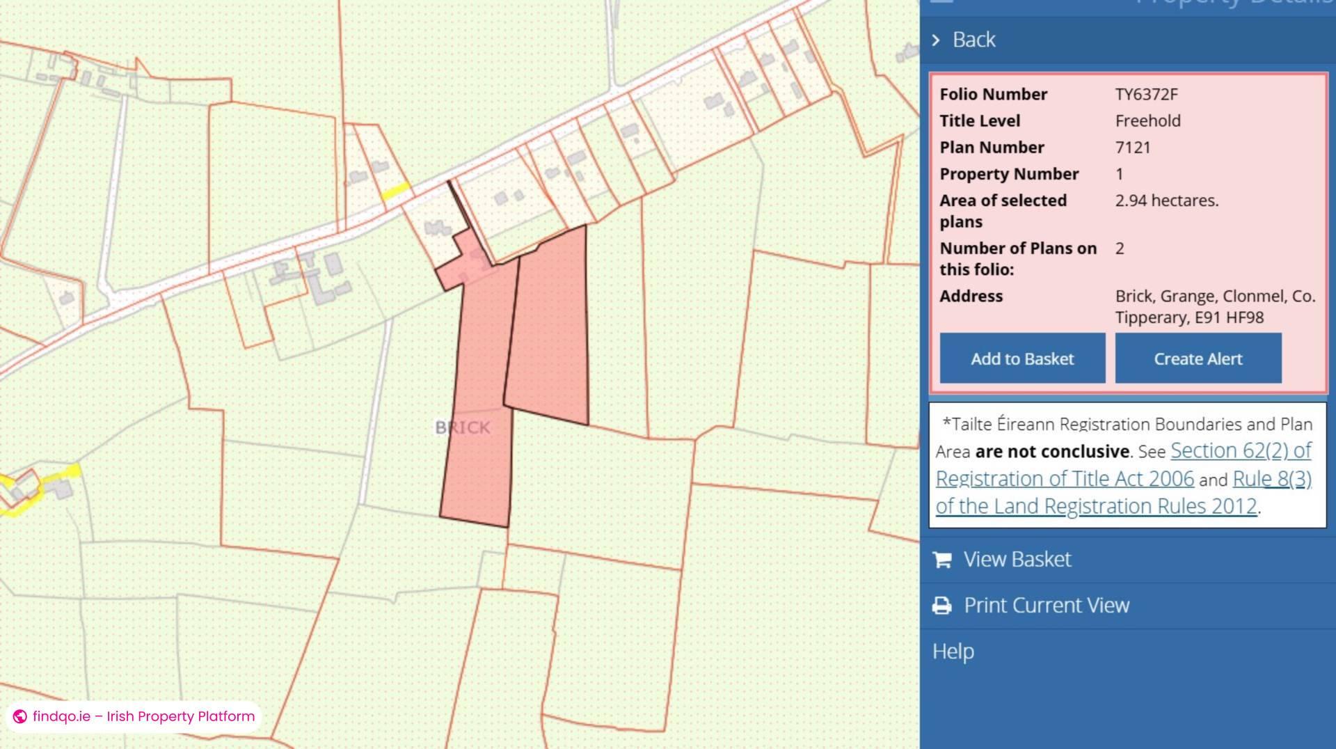 Site for Sale in Clonmel, Tipperary