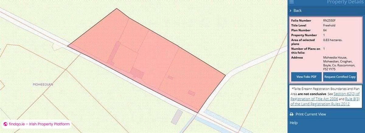 Detached house for Sale in Croghan, Roscommon