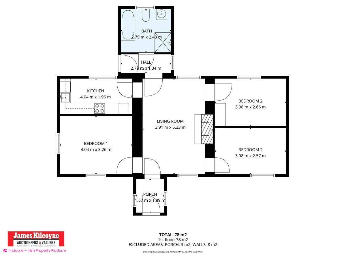 Detached house for Sale in Kilmovee, Mayo