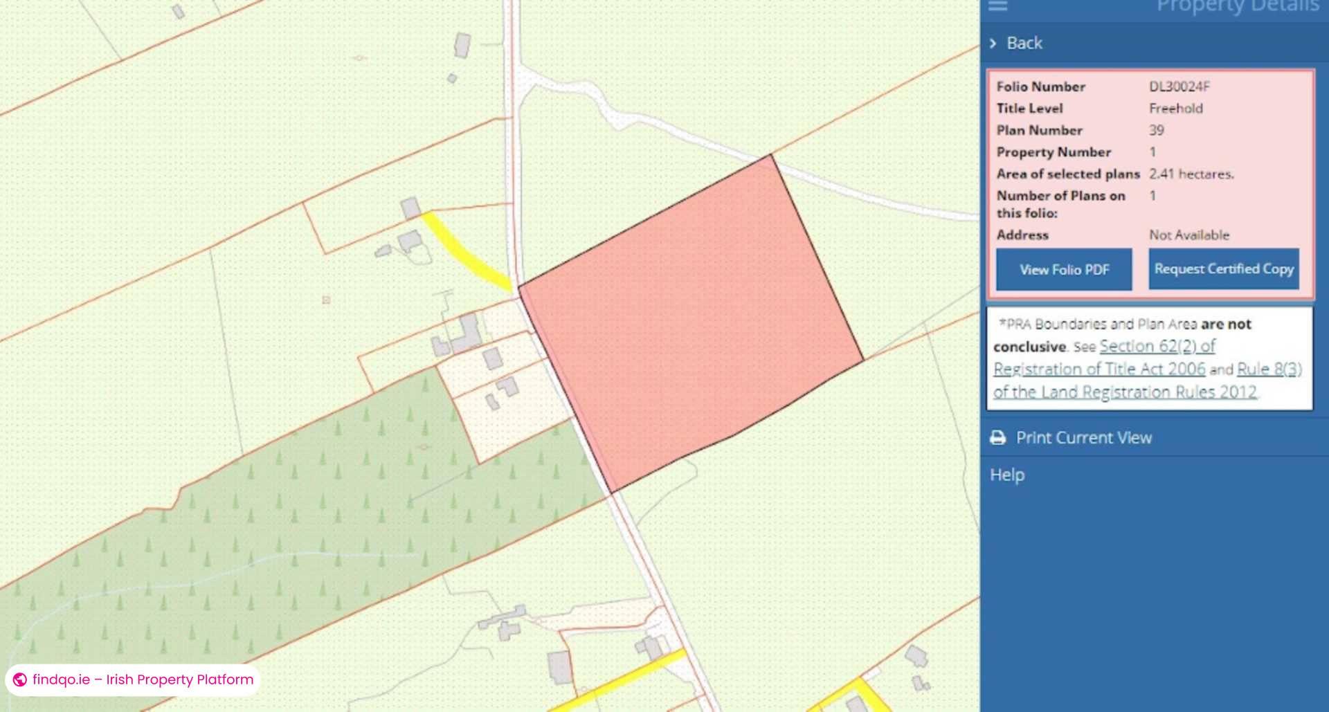 Site for Sale in Dungloe, Donegal