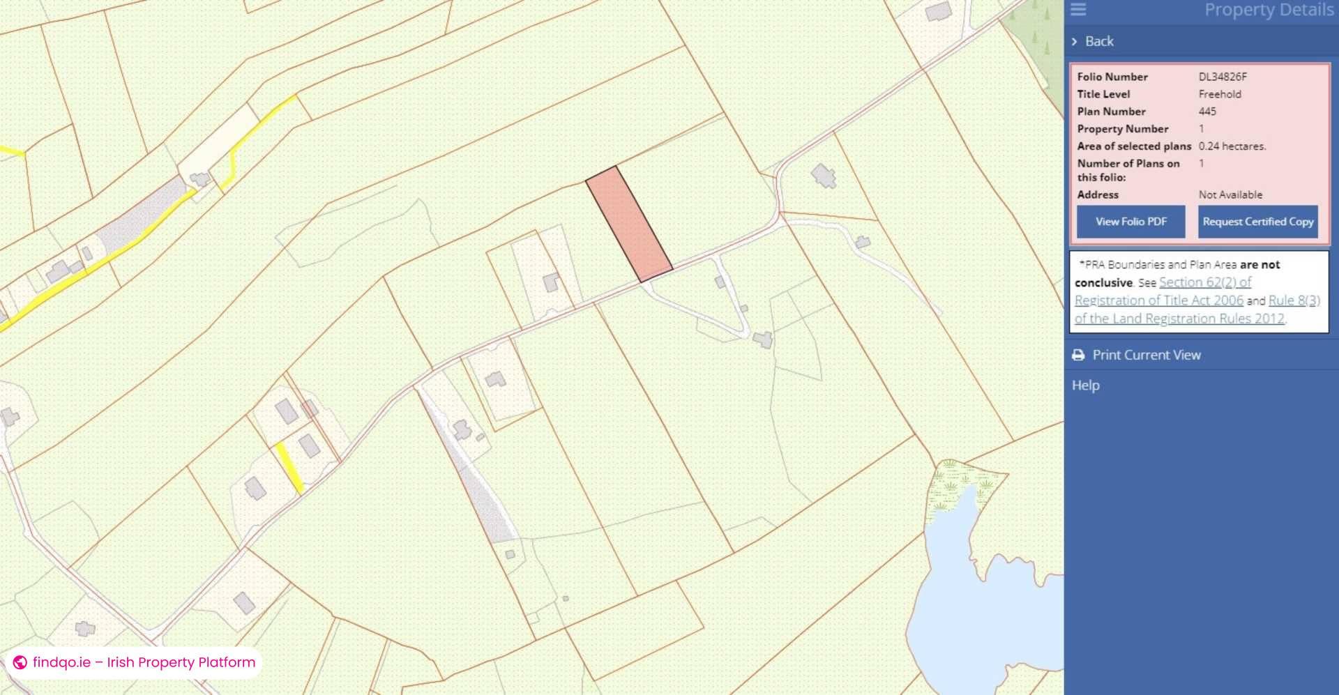 Site for Sale in Burtonport, Donegal