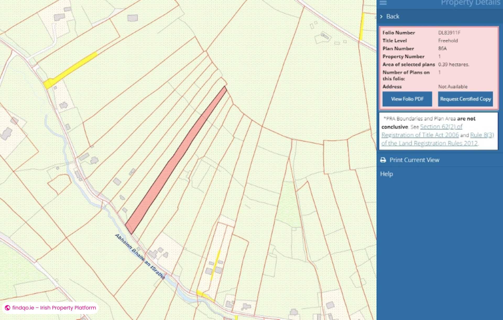 Site for Sale in Ballintra, Arranmore Island, Co. Donegal