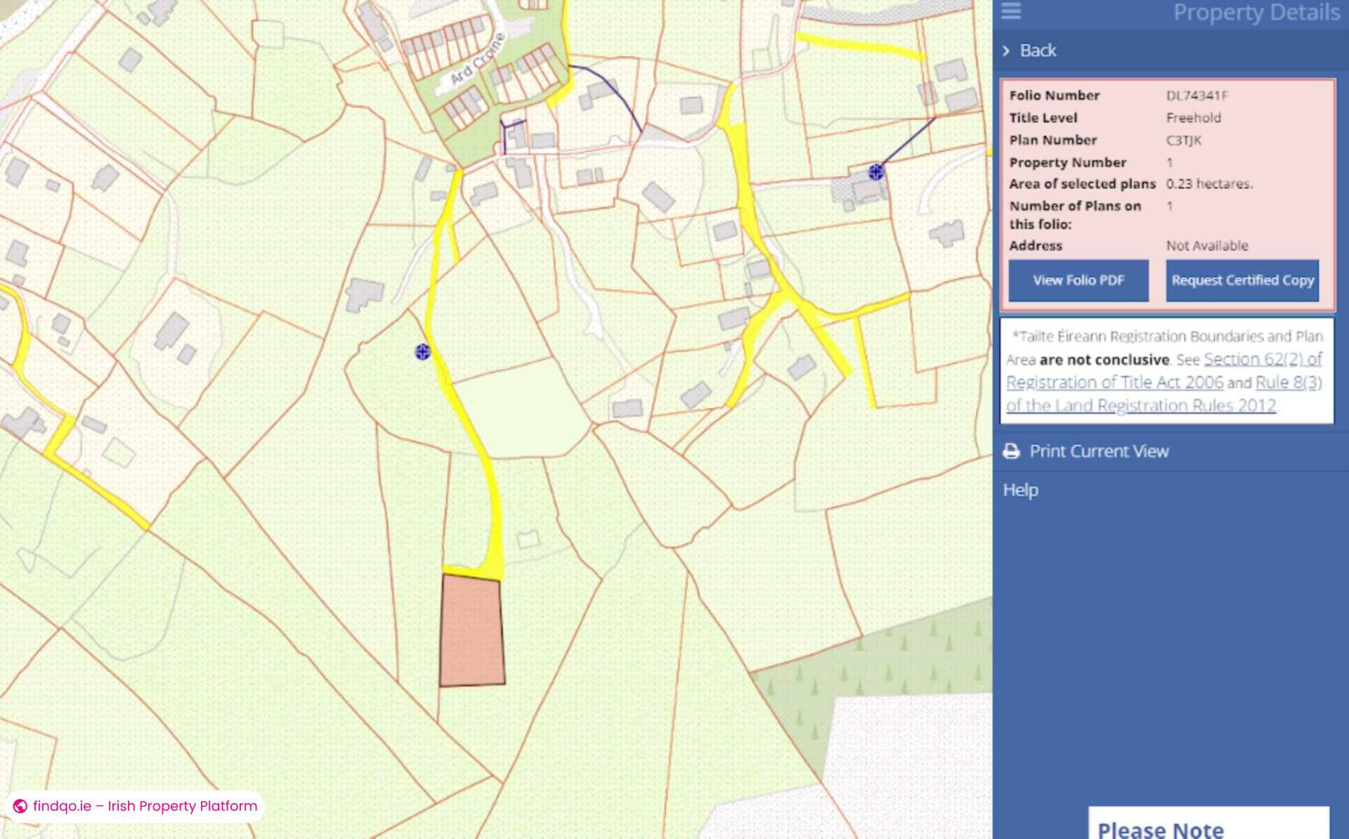 Site for Sale in Dungloe, Donegal