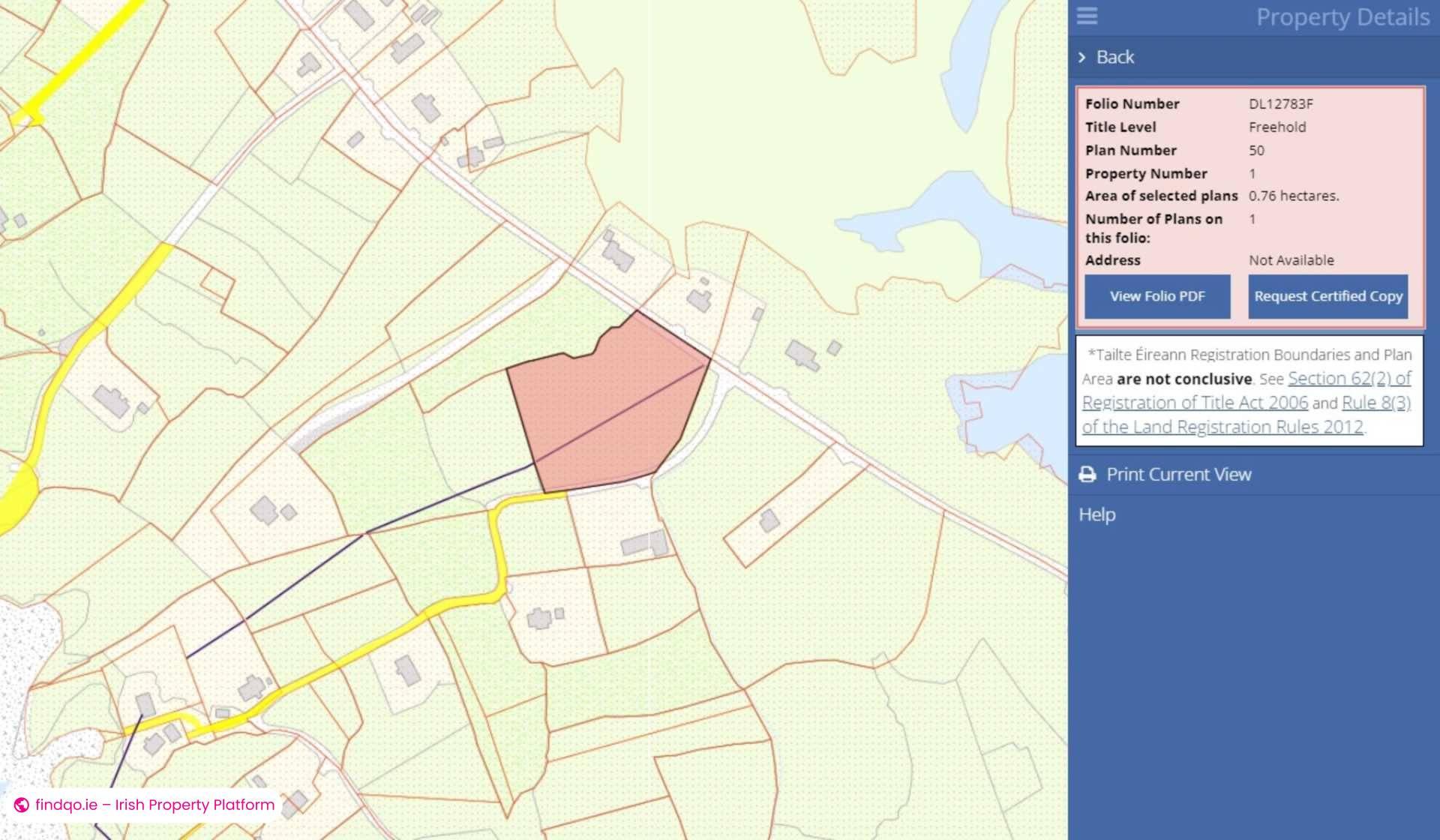 Site for Sale in Burtonport, Donegal