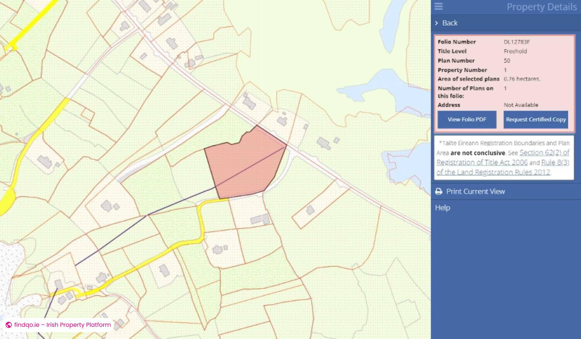 Site for Sale in Burtonport, Donegal