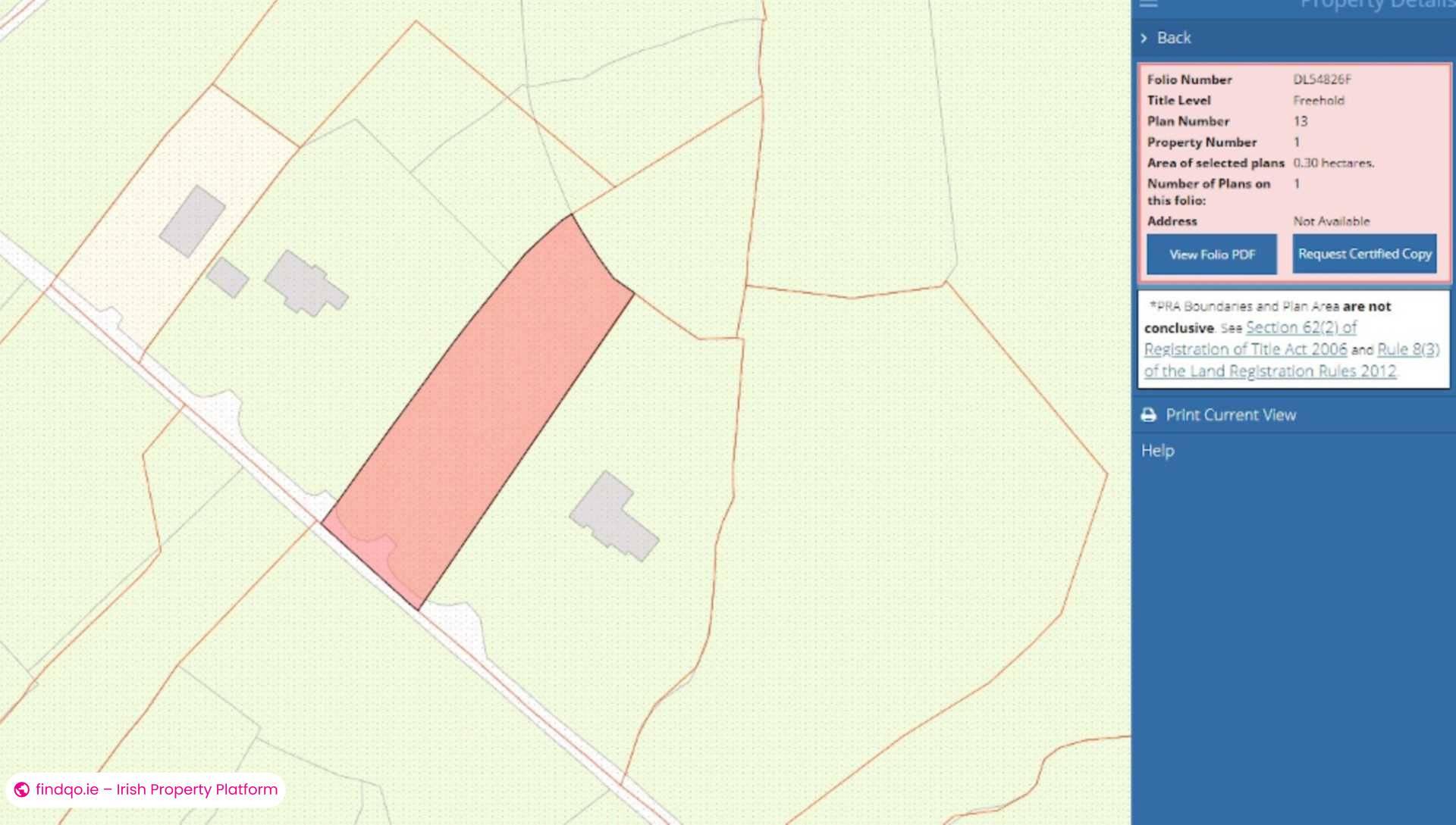 Site for Sale in Dungloe, Donegal