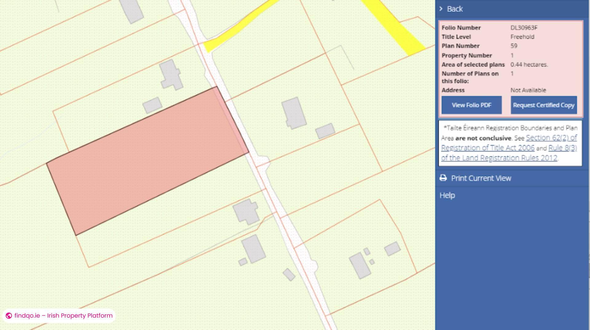 Site for Sale in Dungloe, Donegal