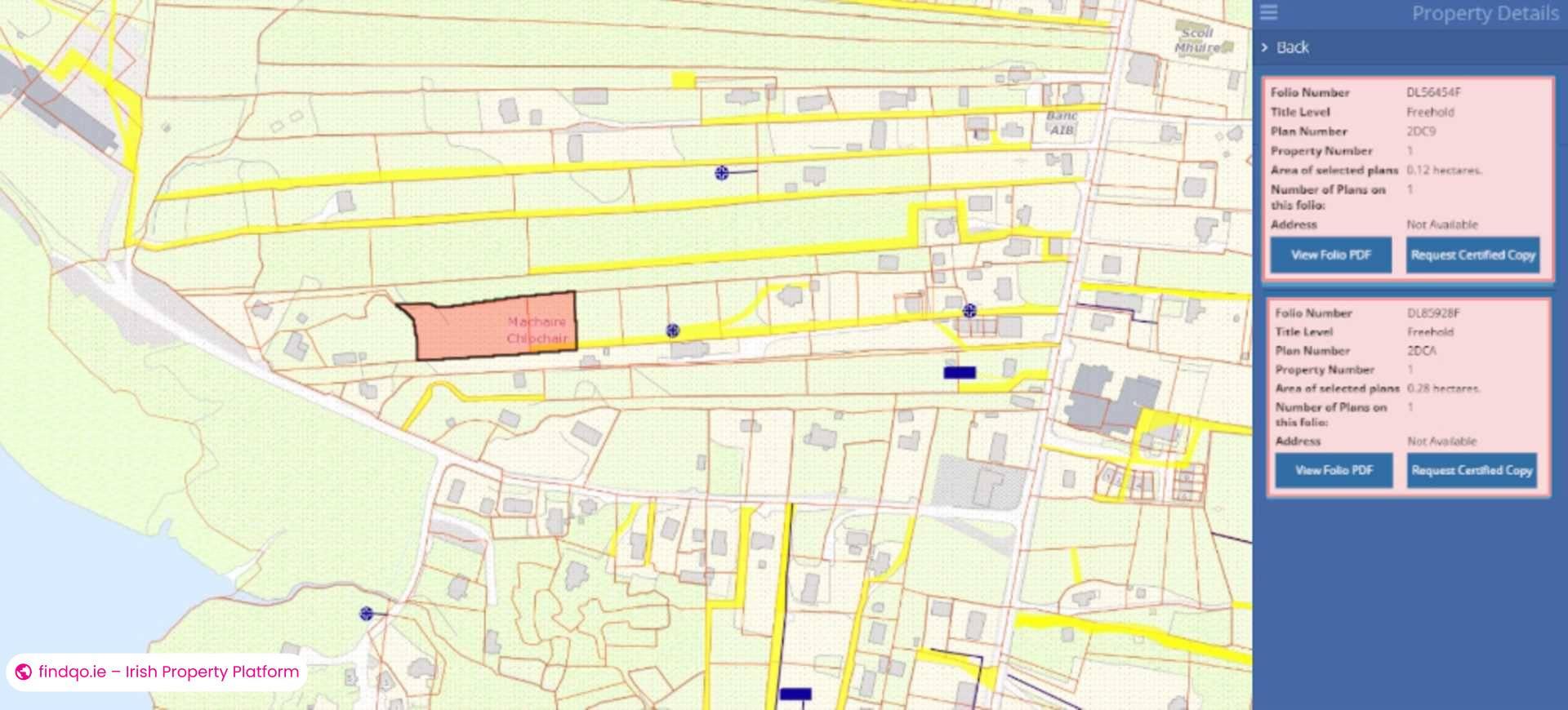 Site for Sale in Derrybeg, Donegal